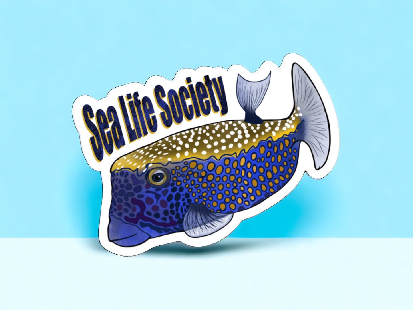 Box Fish Sticker