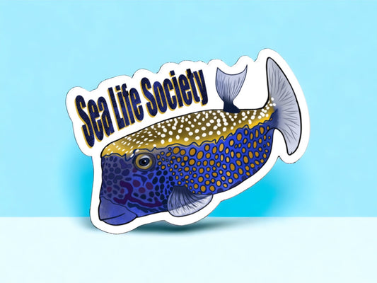 Box Fish Sticker