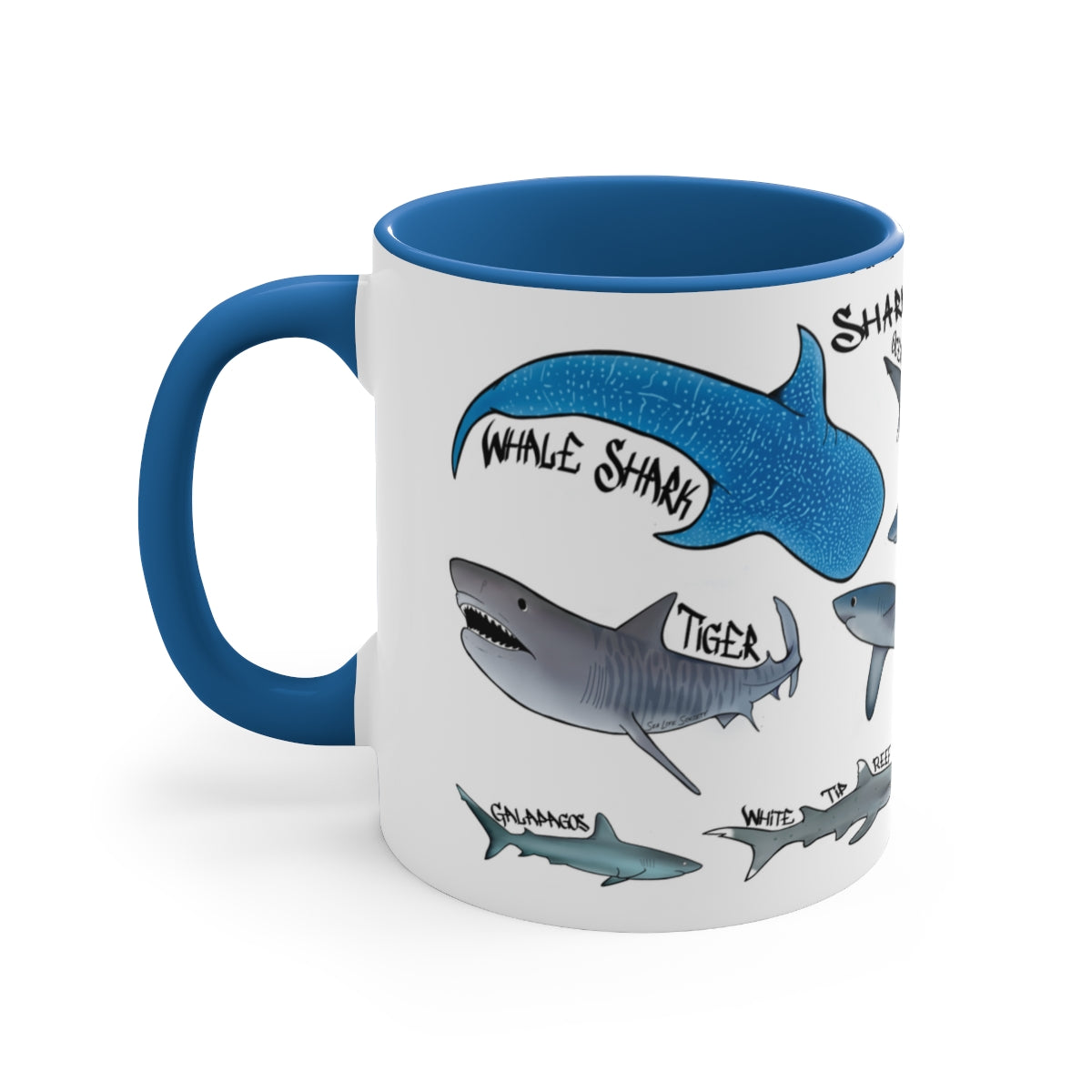 Sharks of Hawaii Mug, 11oz